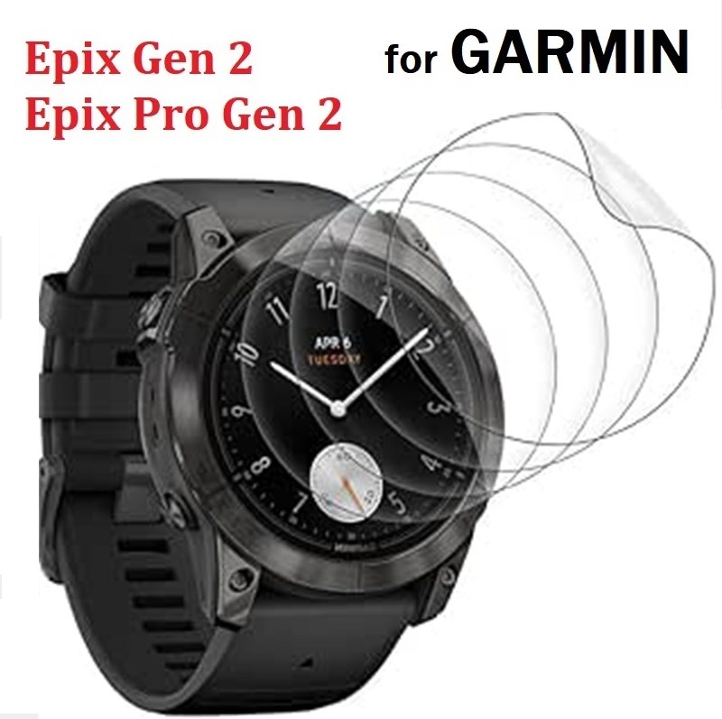 Hydrogel Screen Protector - 1-5 Buah Film Hidrogel untuk Garmin