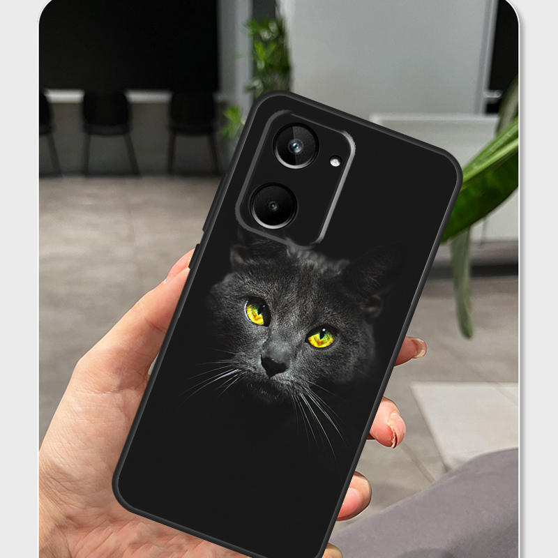 Casing dengan Gambar Kucing Hi - Realme C67 ulasan dan harga
