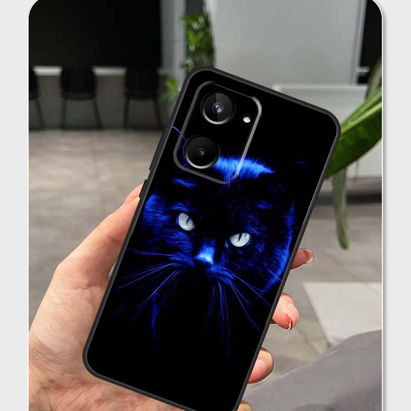 Casing dengan Gambar Kucing Hi - Realme C67 ulasan dan harga