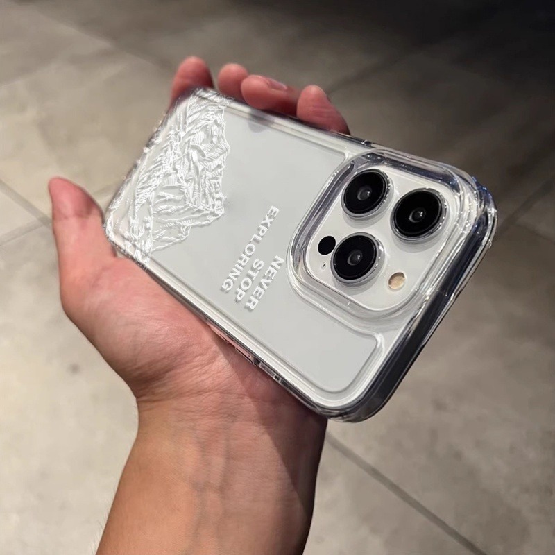 Casing HP Seni Garis Gunung Ne - Apple Iphone 15 Pro Max ulasan dan harga