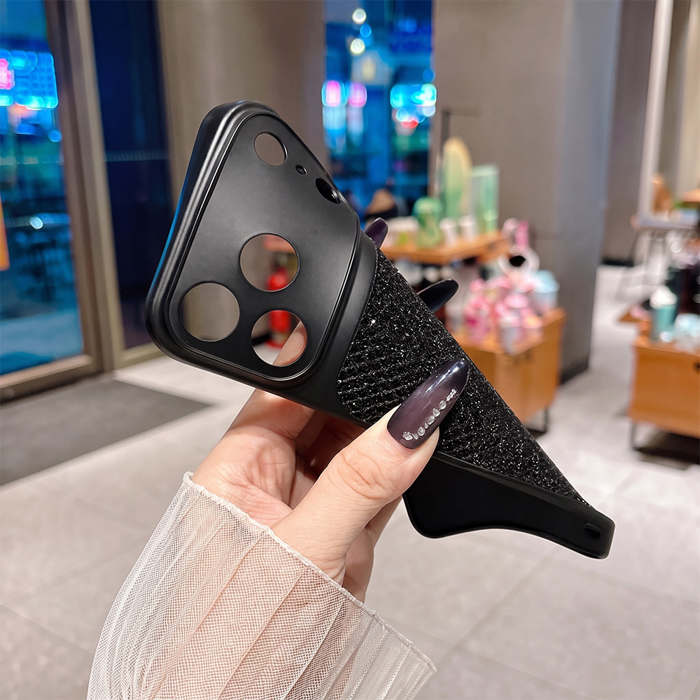 Casing Ponsel Berkilauan denga - Camera Lens Protector ulasan dan harga